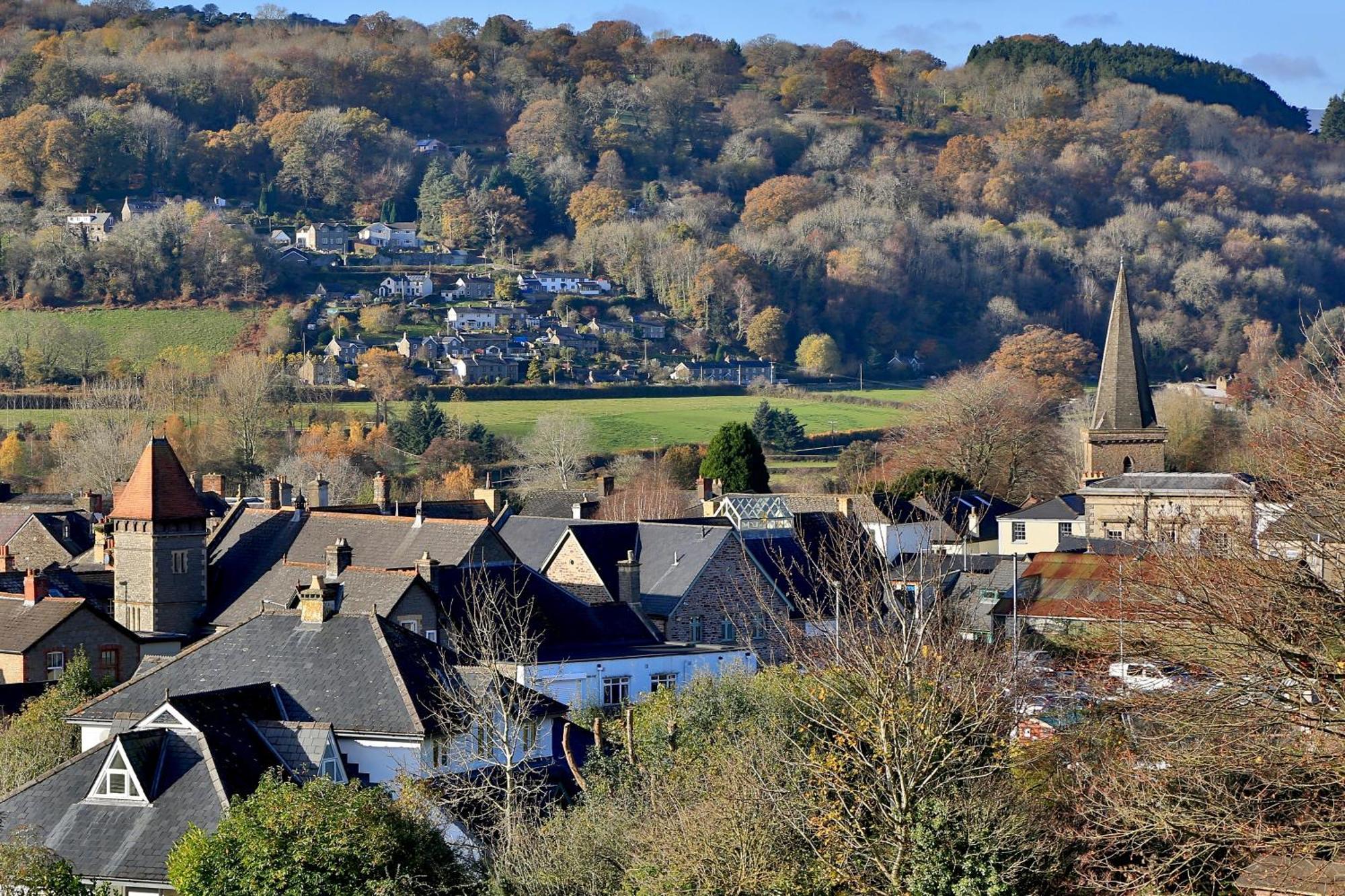 Ty Croeso House Villa Llangattock Bagian luar foto